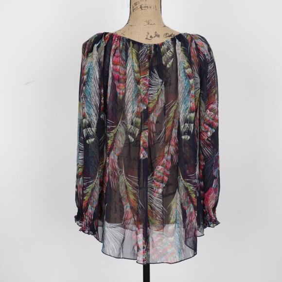 EC Gracia floral Blouse size M - Picture 7 of 12